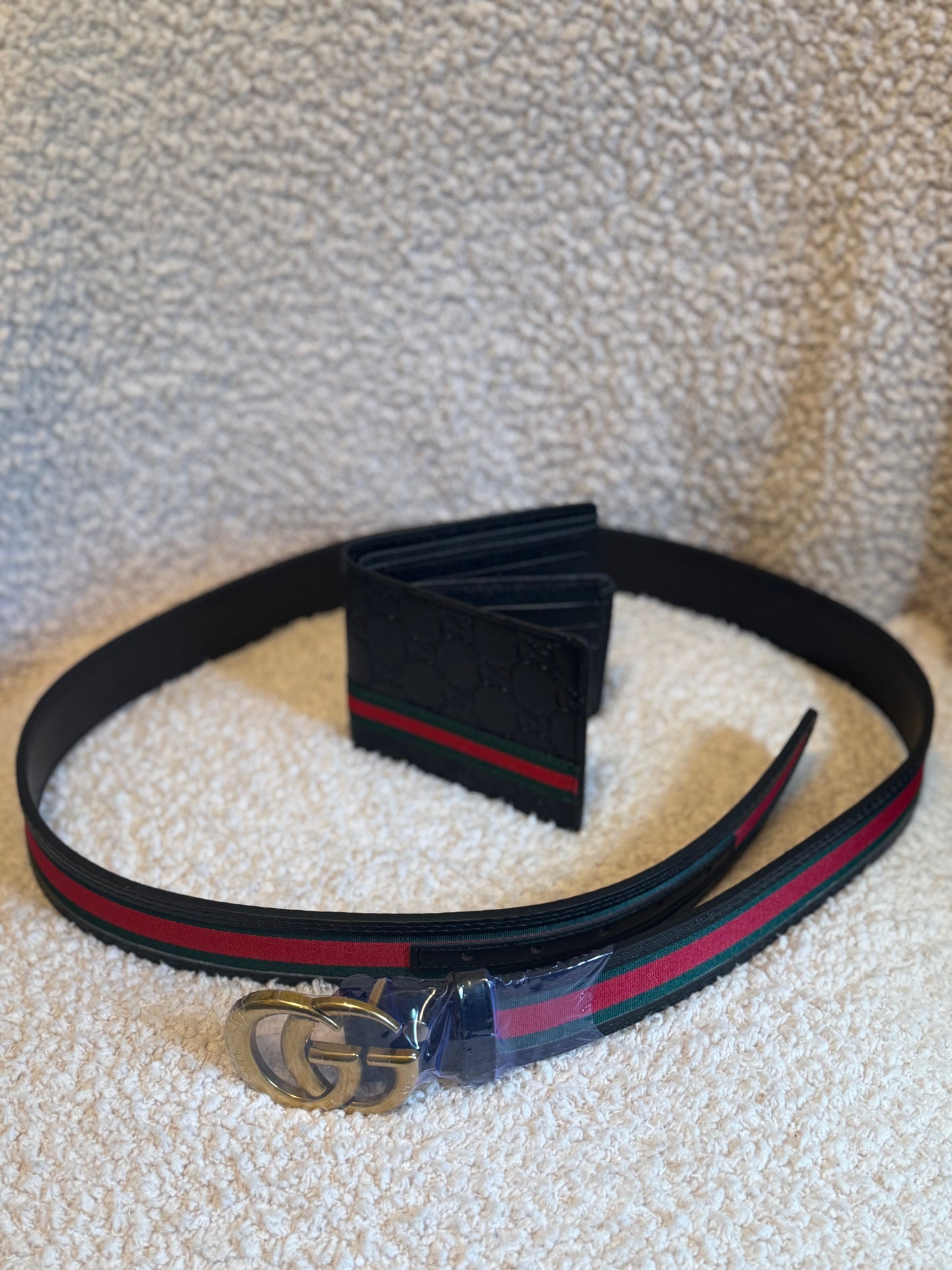 GG Web Belt & Wallet