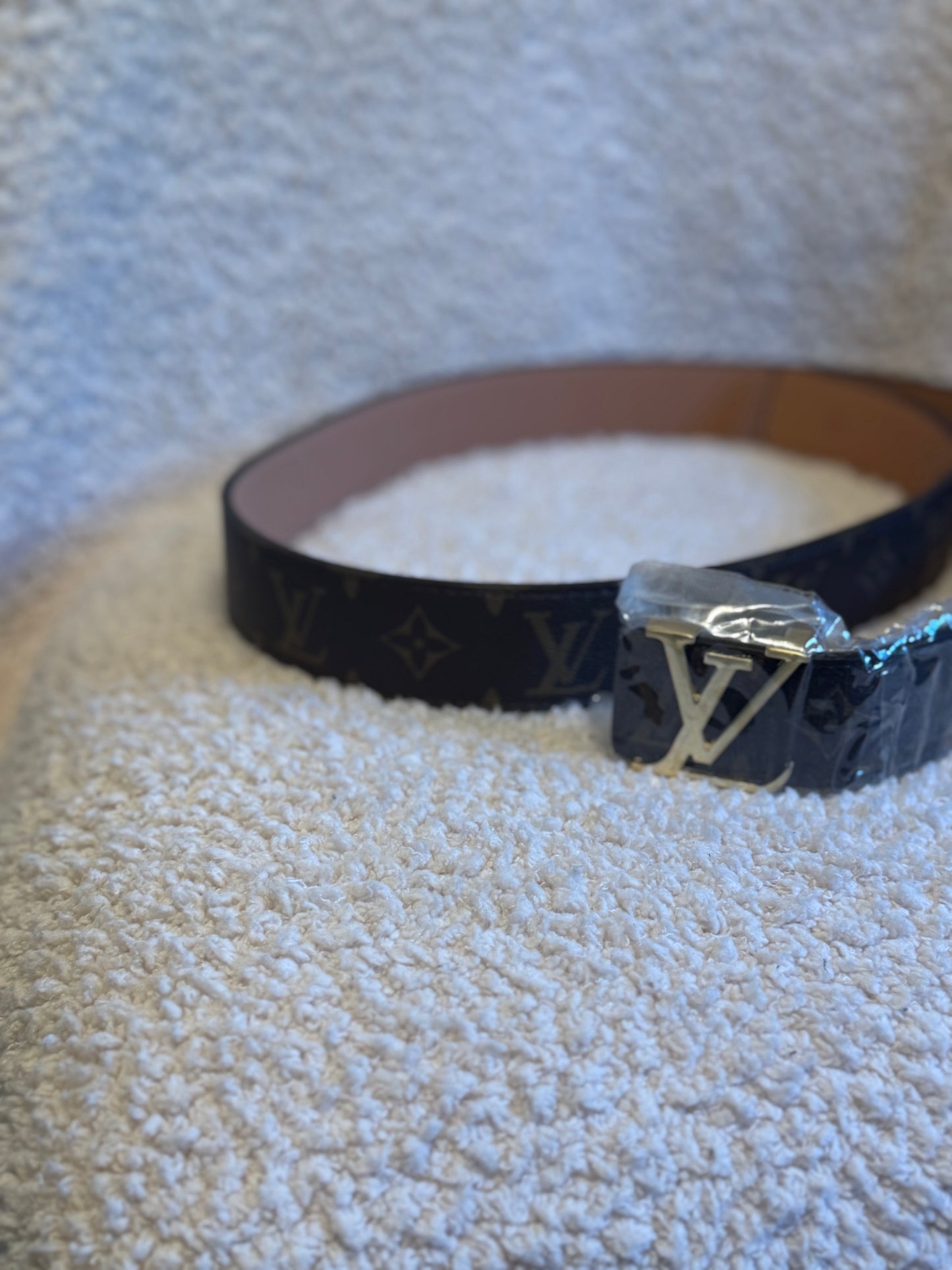 Brown LV Belt