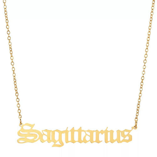 Zodiac Necklace - Gold