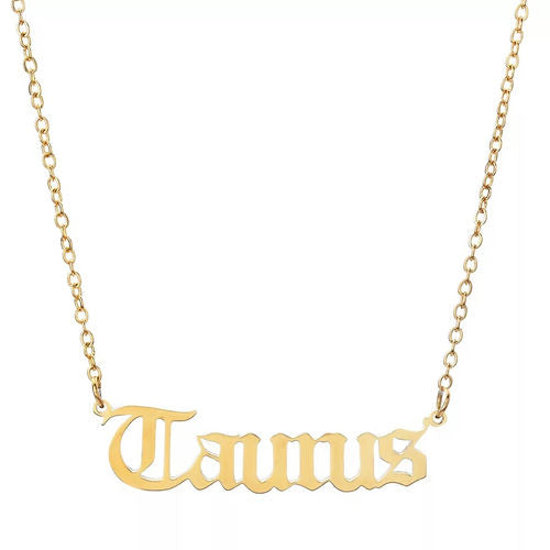 Zodiac Necklace - Gold