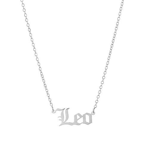 Zodiac Necklace - Silver