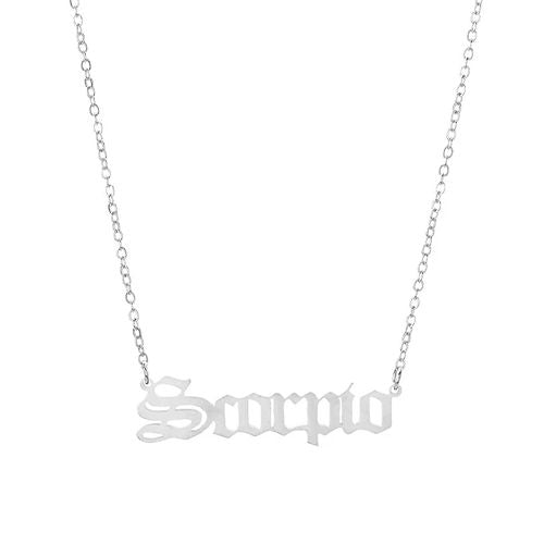 Zodiac Necklace - Silver