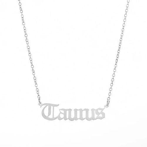 Zodiac Necklace - Silver